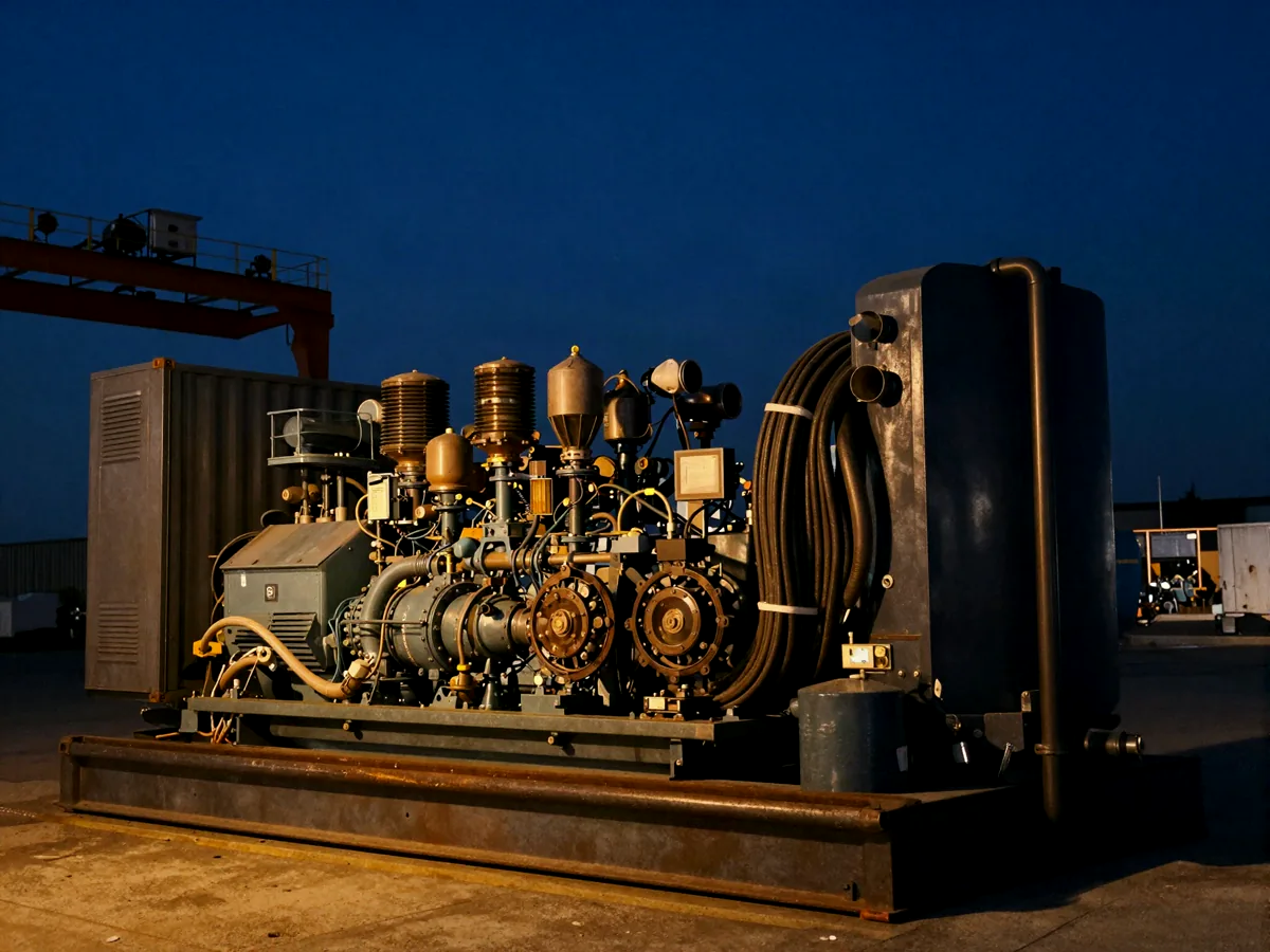 Genset em operação portuária: quando faz sentido alugar.